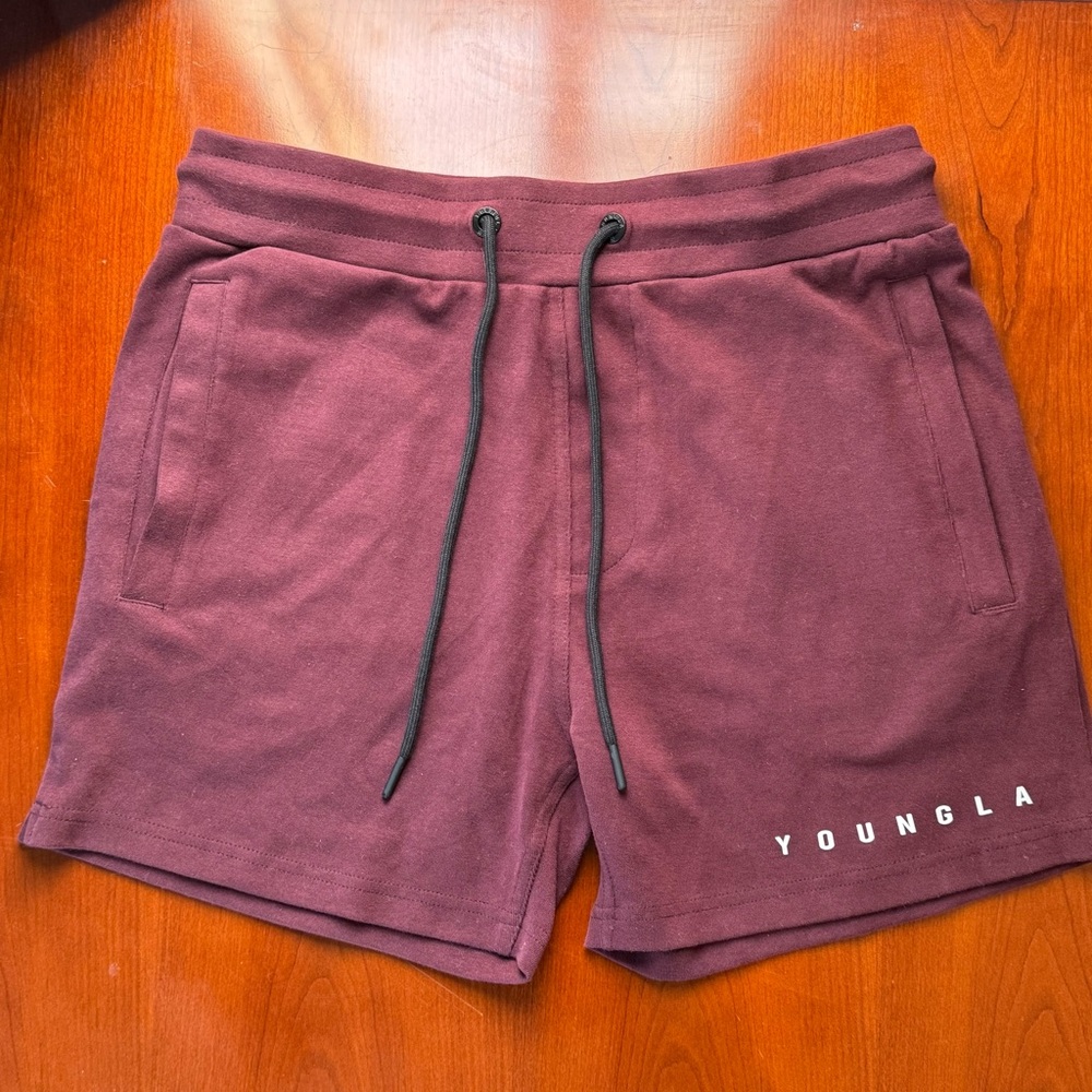 YoungLA Men's Burgundy model 113